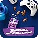 Pop-Tarts Crunchy Poppers Crunchy Filled Snack Pieces, Kids Snacks, On-the-Go Snacks, Frosted Brownie Crunch, 5oz Box (5 Pouches)
