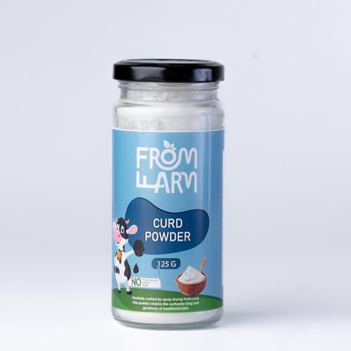 FROM FARM Curd Powder 125g | Instant Yogurt Powder | Fresh Curd T...
