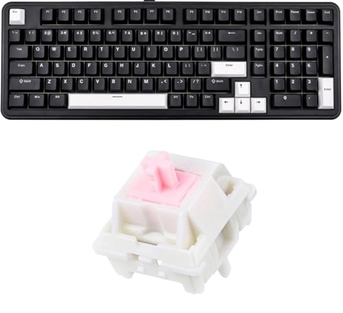 EPOMAKER TH99 Tri-Mode Wireless Mechanical Keyboard with Numpad+Roseveil Silent Keyboard Switch