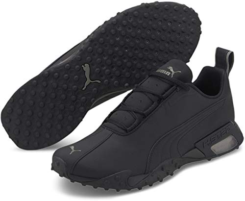 PUMA Mens H.St.20 Leather Lace Up Sneakers Shoes Casual - Black2