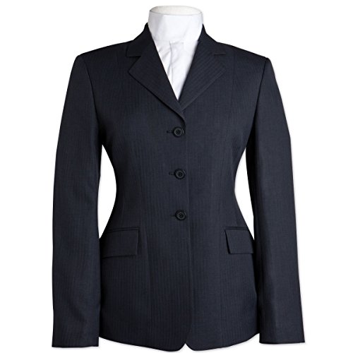 Girls Hampton Show Coat (Black, 16 Regular)2