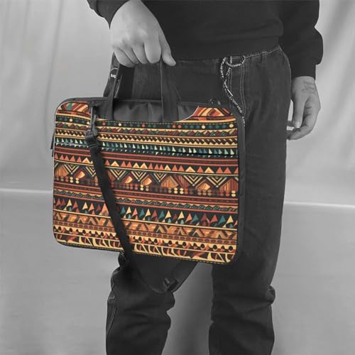 Bolso bandolera para laptop unisex estilo Nativo Americano miniatura 2