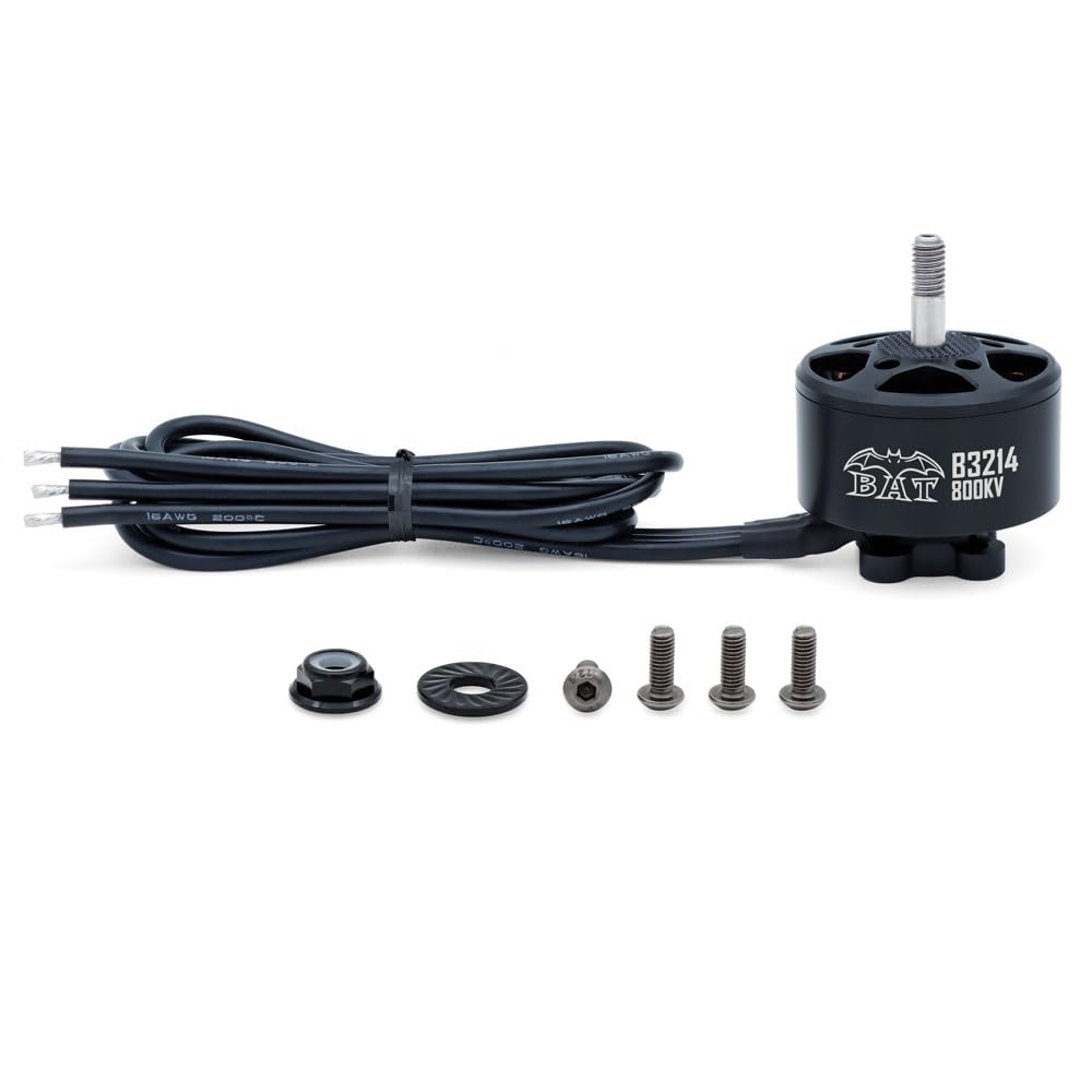 DollaTek Bat B series 3214 Brushless Motor FPV Drone Motor,FPV RC Airplane Drone DIY Parts,RC airplanes motor for Multi(Black) - Image 2