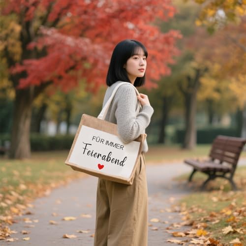 Jutetasche Abschiedsgeschenk Kollegin Rente, Auf Ins Nächste Abenteuer Geschenk, Reise Einkaufstasche Geschenk zum Neuanfang als Danke Geschenk für Kollegen Freundin Neujahr Weihnachten Jobwechsel