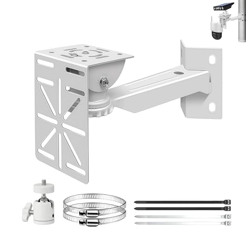 Support de montage universel pour caméra de sécurité pour fixation poteau sans percer