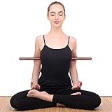 SoulGenie Multipurpose Wooden Pranayama Stick – Lung Opener for Fuller Breathing - Posture...