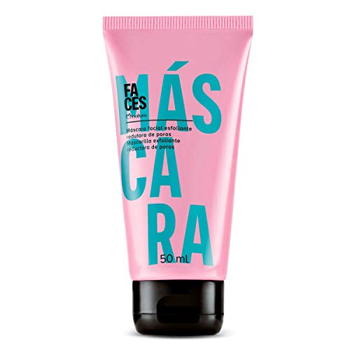 NATURA FACES MASCARA FACIAL ESFOLIANTE REDUTORA DE POROS 50ML 1 NATURA FACES MASCARA FACIAL ESFOLIANTE REDUTORA DE POROS 50ML