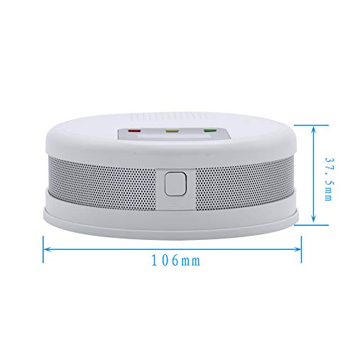 Koolmonoxidedetectorbatterij in werking gesteld, Co-Alarm Detector met LCD Vertoning - Afbeelding 4
