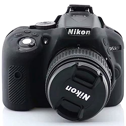 Nikon D5300 Silicone Camera Case Cover Black