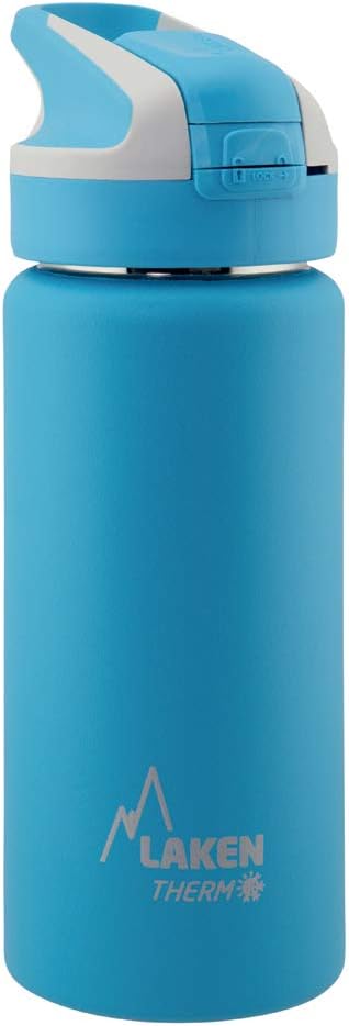 Laken Unisex - Adult Thermos TS5AC Thermos Flask, Light Blue, 18/8-0.50 L, Lightblue, 503 ml