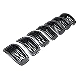 Baoblaze 7Pcs Front Grille Inserts 6CY39XS9AC 6CY39XS9Ab 6CY39XS9AA for 2.4L