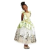 Princess Tiana Costume for Girls, Official Disney Princess Costume Outfit, Kids Size (7-8)