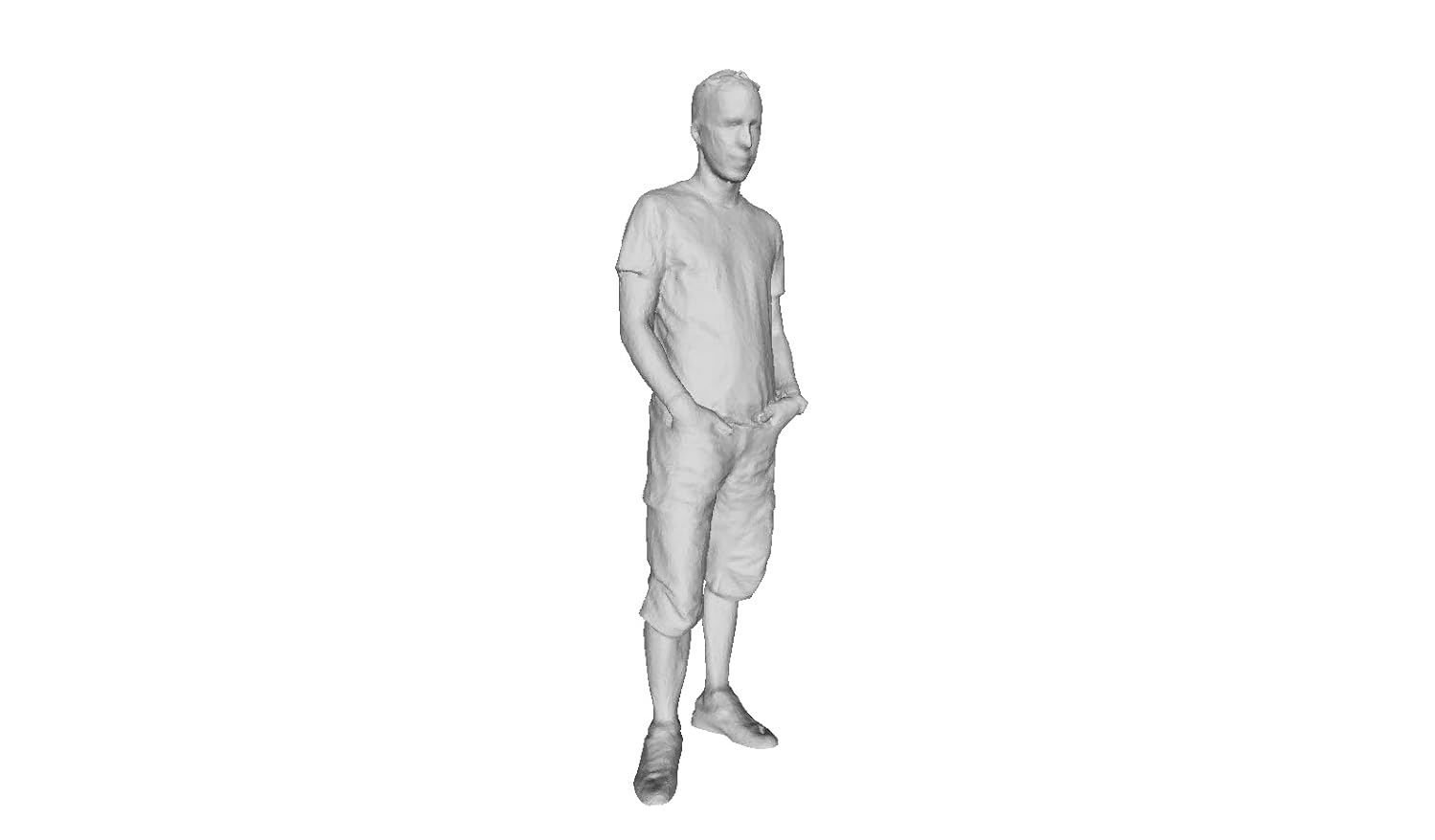 Printle T Homme 111-Male Man Standing Wearing Shorts Casual Clothes Figure Dioramas and Model Train Sets CHOOSE YOUR SCALE 3 41Z7lrmvVIL. SL1500