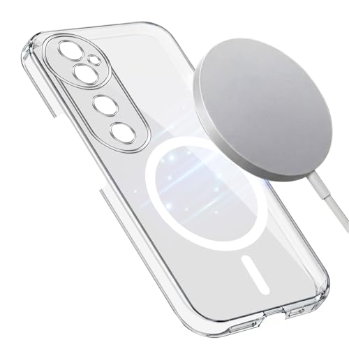 Image of Jkobi Lifetime Anti-Yellow MagSafe Compatible Clear Back Cover Case for Vivo V40 | Vivo V40 Pro 5G (Sleek Hard Crystal | Shockproof and Camera Protection)