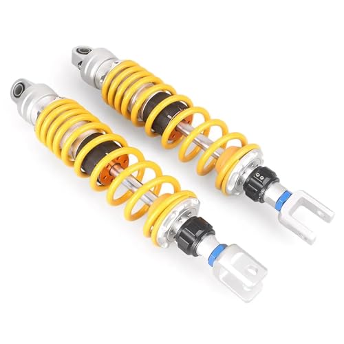 Amortisseur arrière à air 370mm de suspension réglable pour ATV Quad Go Kart