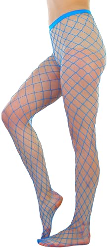 Image of ToBeInStyle Women's Sexy Diamond Shaped Fishnet Pantyhose