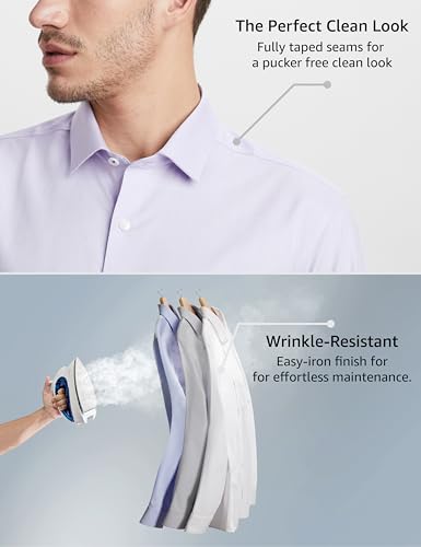 Image of Symbol Premium Men's Wrinkle-Resistant Regular Fit Cotton Formal Shirt