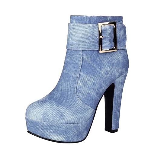 [TXWZM] �u�[�c ���f�B�[�X ���[�X�A�b�v �� 10cm �q�[�� ���q�[�� �҂ݏグ �V���[�g�u�[�c �~�h�� ���r �ɂ��Ȃ�Ȃ� �����₷��(03�u���[,22.5 cm)