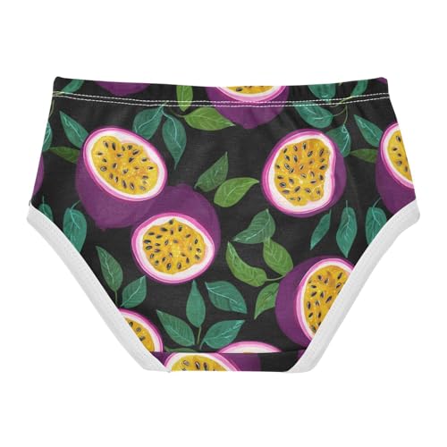 Wusikd Passion Fruit Girls' Underwear Cotton Girls Briefs Soft Toddler Underwear 2T2