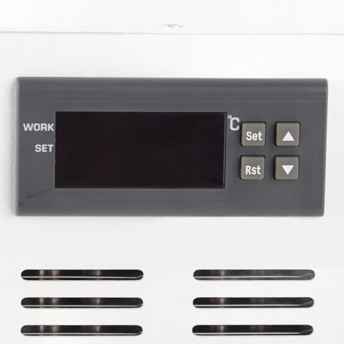 Fafeicy Enfriador de Acuario Enfriador de Agua de 72 W Enfriador de Acuario para Tanque de Peces para Hidropónico Hogar 30-35 DB de Enfriamiento Silencioso de Temperatura Constante,
