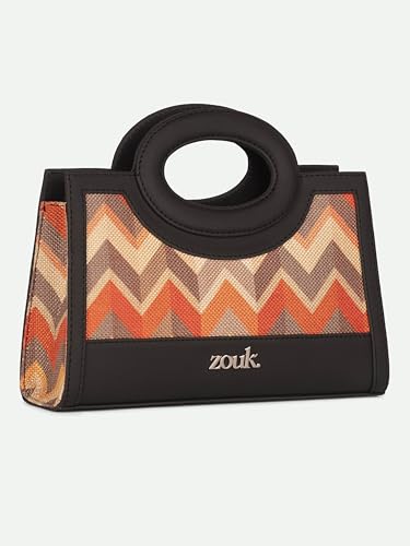 Image of ZOUK Zoe Sling Bag | Stylish Women's Crossbody Bags | Purse | Detachable Strap | Water-Resistant | Trendy Girls Side Bag | Compact & Chic