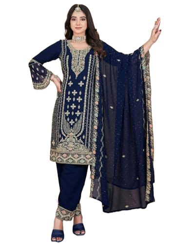 Costume indien en Georgette Siroski : rayonnez de confiance en soirée