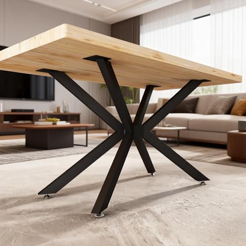 FJANKUI Heavy Duty Metal Desk Legs 29 Inch