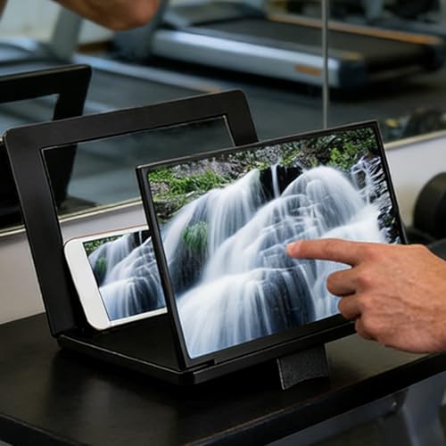 Lupa de pantalla HD con ángulo ajustable 3D para proyectar vídeos de smartphone 7