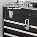 Master Lock Black Vinyl Covered Aluminum Padlock with Key, Keyed-Alike Lock for Toolboxes, Gym Lockers, or Storage Locker, 2 Pack, 141TLF