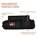 TUXING 4500psi 6.8L/414ci Carbon Fiber Paintball HPA Air Tank with PCP Air System Dual Gauge Valve and Carrier Bag (6.8L air Tank+Carrier Bag)