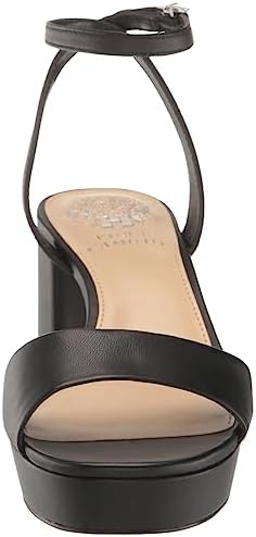 Vince Camuto Women's Pendreya Platform Sandal Wedge, Black, 12 | Image 1