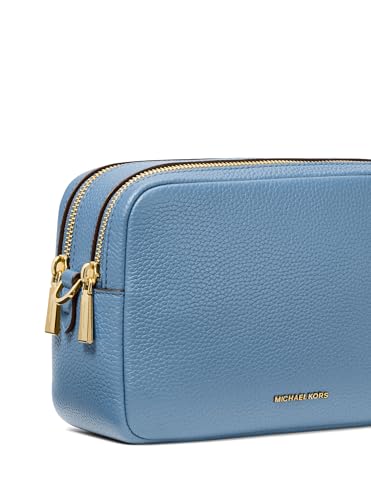 Image of Michael Kors Bryant Medium Double Zip Chain Camera Crossbody Bag