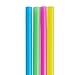 100 Extra Large Plastic Bubble Tea Smoothie Straws, 1/2