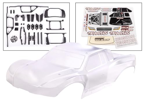 TRAXXAS Clear Maxx Slash Clipless Body