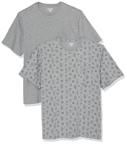 Image of Amazon Essentials Men's Short-Sleeve Crewneck Pocket T-Shirts, Pack of 2