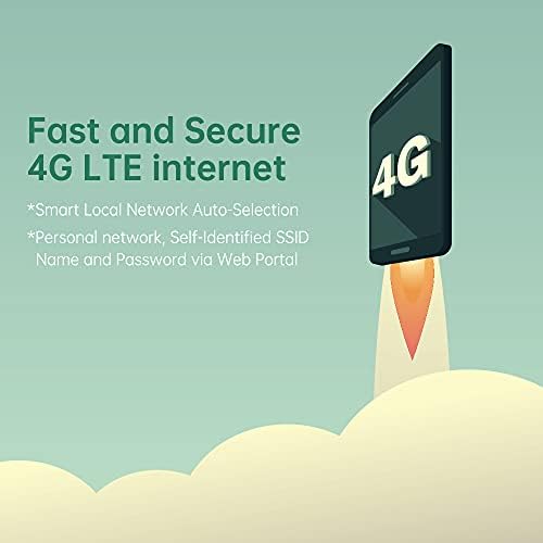 GlocalMe U3 Mobile Hotspot,Wireless Portable WiFi for Travel in 140+ Countries,No SIM Card Needed,Smart Local Network Auto-Selection,High Speed WiFi with US 8GB & Global 1GB Data, Pocket WiFi (Black)