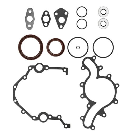 Image of Saihisday Lower Gasket Set with Oil Pan Gasket Seals CS9293 Replacement for Explorer 97-04 Mountaineer 98-04 Explorer Sport Trac /Ranger /B4000 2001 2002 2003 2004 4.0L V6