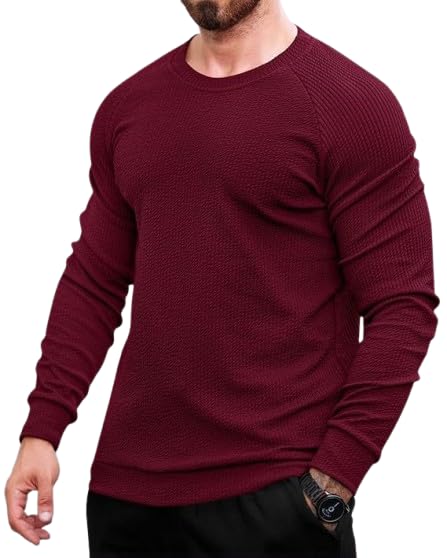 Image of Mens Stripes Full Sleeve Polycotton Tshirt| Comfortable, Lightweight,Breathable, Skin Friendly