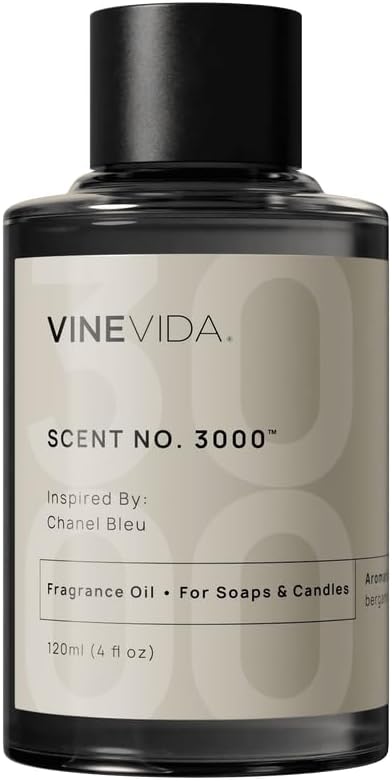 [4oz] (Our Version of) Bleu Fragrance Oil for Soap Making and Soy Candles - Natural Scents for Candle and Soap Making