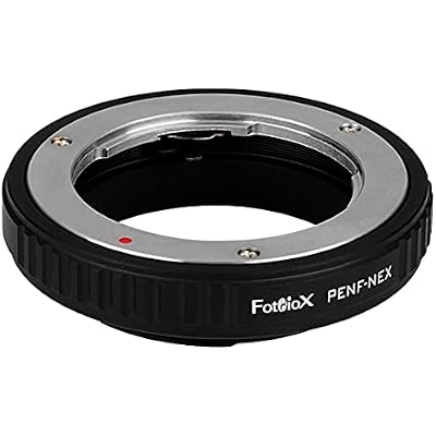 محول حامل عدسة Fotodiox - متوافق مع عدسة Olympus Pen-F لكاميرات Sony Alpha E-Mount