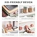ROBUD Wooden Play Kitchen Set for Kids Toddlers, Pretend Kitchen Playset with BBQ Grill, Ice Maker, Coffee Machine, and Accessories, Toy Kitchen Gift with Lights & Sounds for Girls & Boys, Age 3+