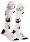 Sock It To Me Cameow Cat Knee High Socks, Multicolor, One Size