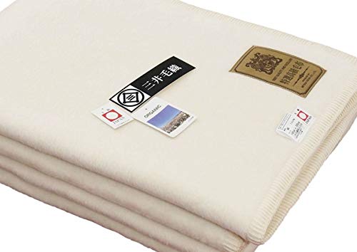 Amazon｜三井毛織 日本製 オーガニック 綿 毛布 純粋 綿100