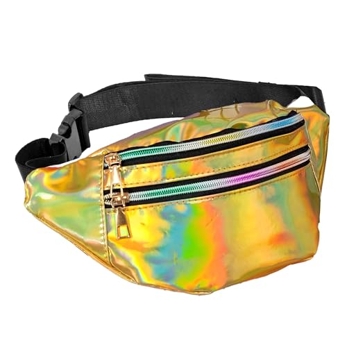W WIDMANN MILANO Party Fashion - Gürteltasche mit Muster, Bauchtasche, Accessoire für Karneval, Festival, Alltag