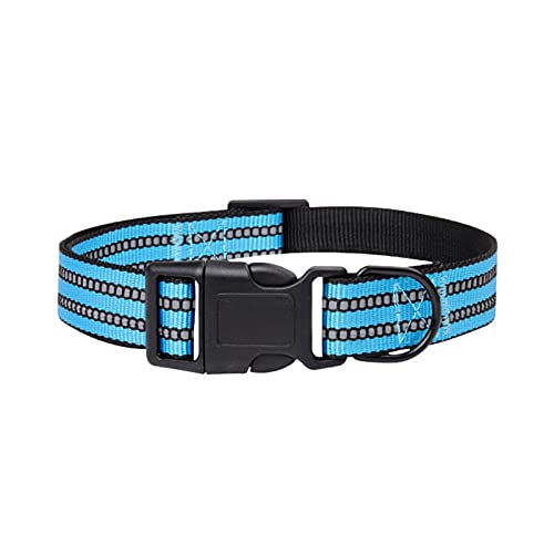 Putybudy Hundehalsband,Nylon Verstellbares Reflektierendes Haustierhalsband, Heavy Duty O-Ring Weich Komfortabel für mittelgroße Haustiere Cover