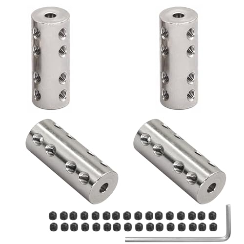 Coupleur d'arbre 5mm à 8mm rigide acier 45# raccord moteur axe tige filetée imprimante 3D