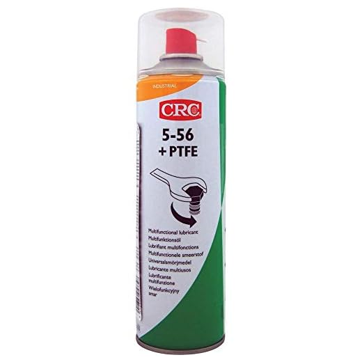 CRC 5-56 + PTFE CLEVER-STRAW Multioel + PTFE med Clewer-Straw 500 ml
