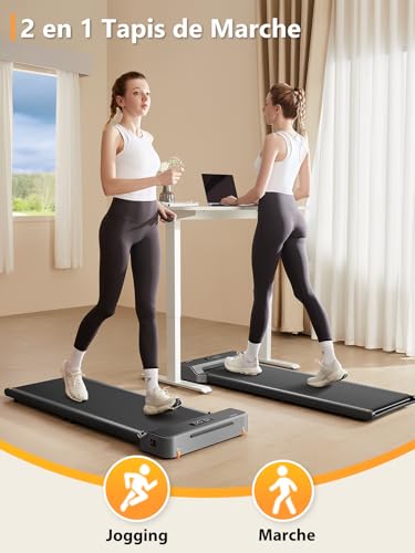 WalkingPad Z1 Under Desk Treadmill, Walking Pad Foldable for Home Office 6Km/h, Compact Treadmill for Small Spaces with Remote Control & App - 7