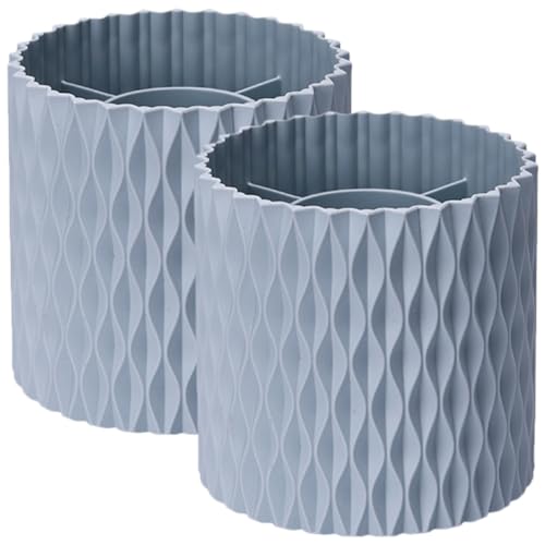 Organisateur Transporter 2 bleu rotatif pour pinceaux maquillage