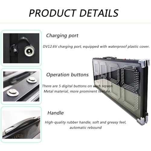 Tablero LED de sustitución electrónico con panel impermeable de alta duración 4